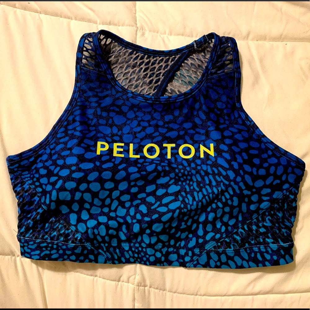Peloton WITH Wild Kite High Neck Sports Bra - Large